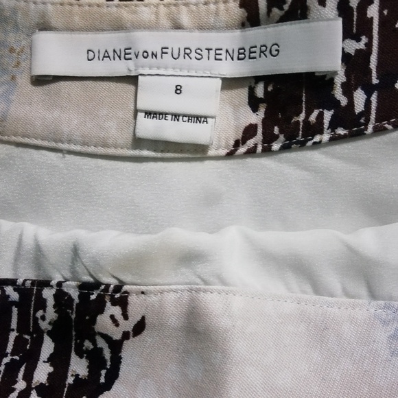 DVF Diane von Furstenberg snake print skirt size 8 - Picture 2 of 5